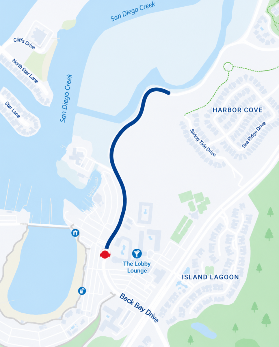 Youth & Family Mile course overview map